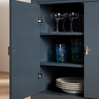 Oakham Small Sideboard with Drawer, Stormy Blue