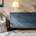 Oakham Chest of 6 Drawers, Stormy Blue