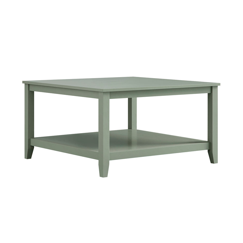 Oakham 80cm Square Coffee Table, Desert Sage