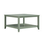 Oakham 80cm Square Coffee Table, Desert Sage