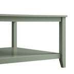 Oakham 80cm Square Coffee Table, Desert Sage