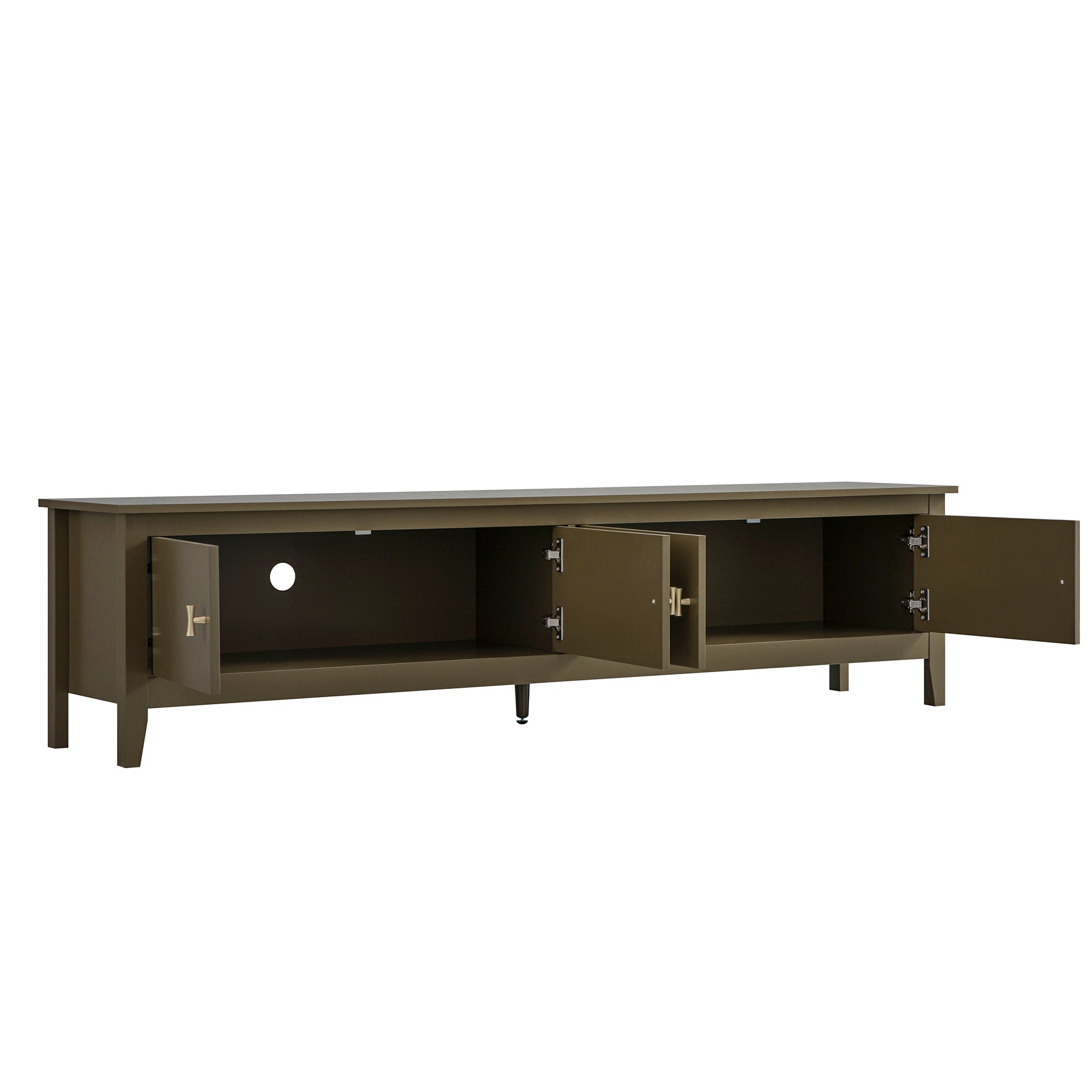 Oakham 180cm Wide TV Unit, Olive Grove