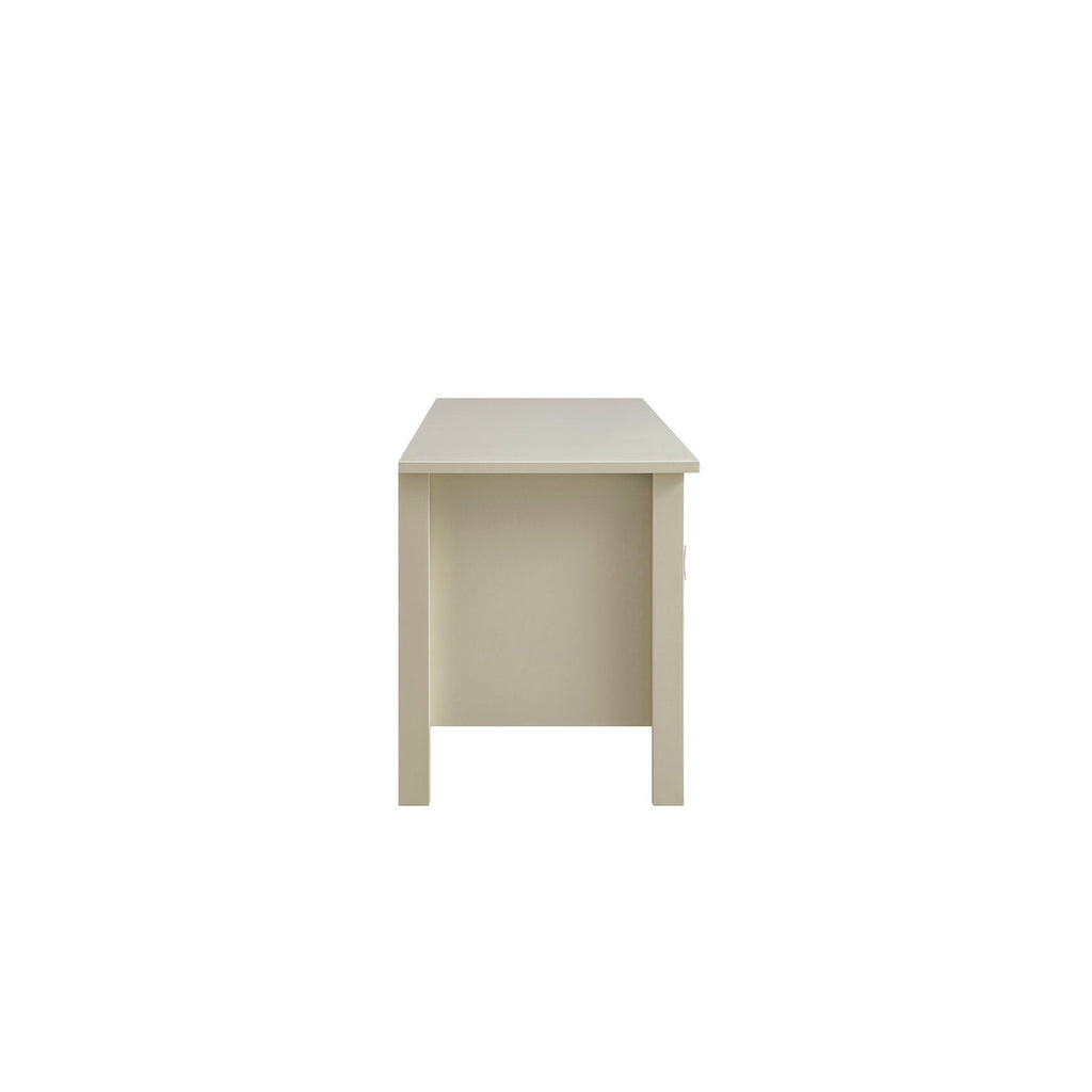 Oakham 180cm Wide TV Unit, Shaded White