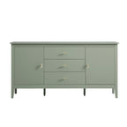 Oakham Wide Sideboard with Drawers, Desert Sage