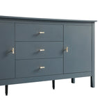 Oakham Wide Sideboard with Drawers, Stormy Blue