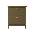 Oakham 2-Tier Shoe Cabinet, Olive Grove