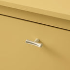 Oakham 2-Tier Shoe Cabinet, Rattan Yellow