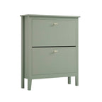 Oakham 2-Tier Shoe Cabinet, Desert Sage