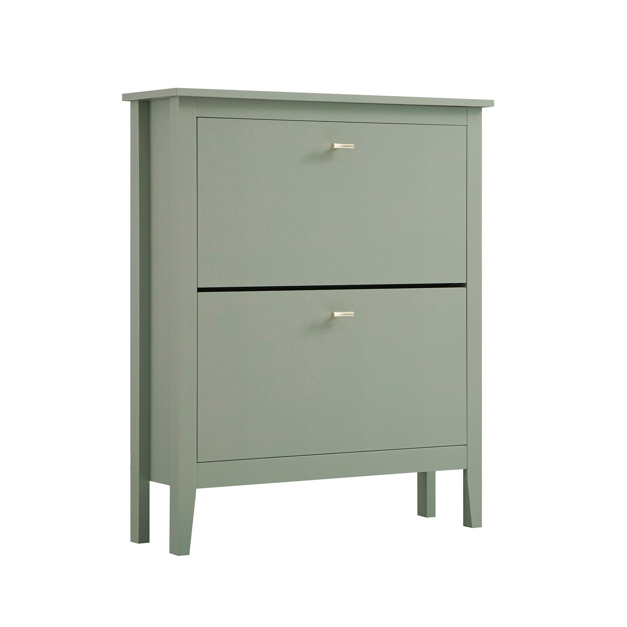 Oakham 2-Tier Shoe Cabinet, Desert Sage