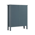 Oakham 2-Tier Shoe Cabinet, Stormy Blue