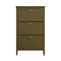Oakham 3-Tier Shoe Cabinet, Olive Grove