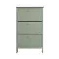 Oakham 3-Tier Shoe Cabinet, Desert Sage