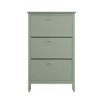 Oakham 3-Tier Shoe Cabinet, Desert Sage