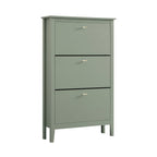 Oakham 3-Tier Shoe Cabinet, Desert Sage