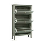 Oakham 3-Tier Shoe Cabinet, Desert Sage