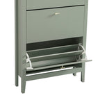 Oakham 3-Tier Shoe Cabinet, Desert Sage