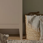 Oakham 2-Tier Shoe Cabinet with Top Drawer, Deep Greige