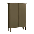 Oakham 2-Tier Shoe Cabinet with Top Drawer, Olive Grove