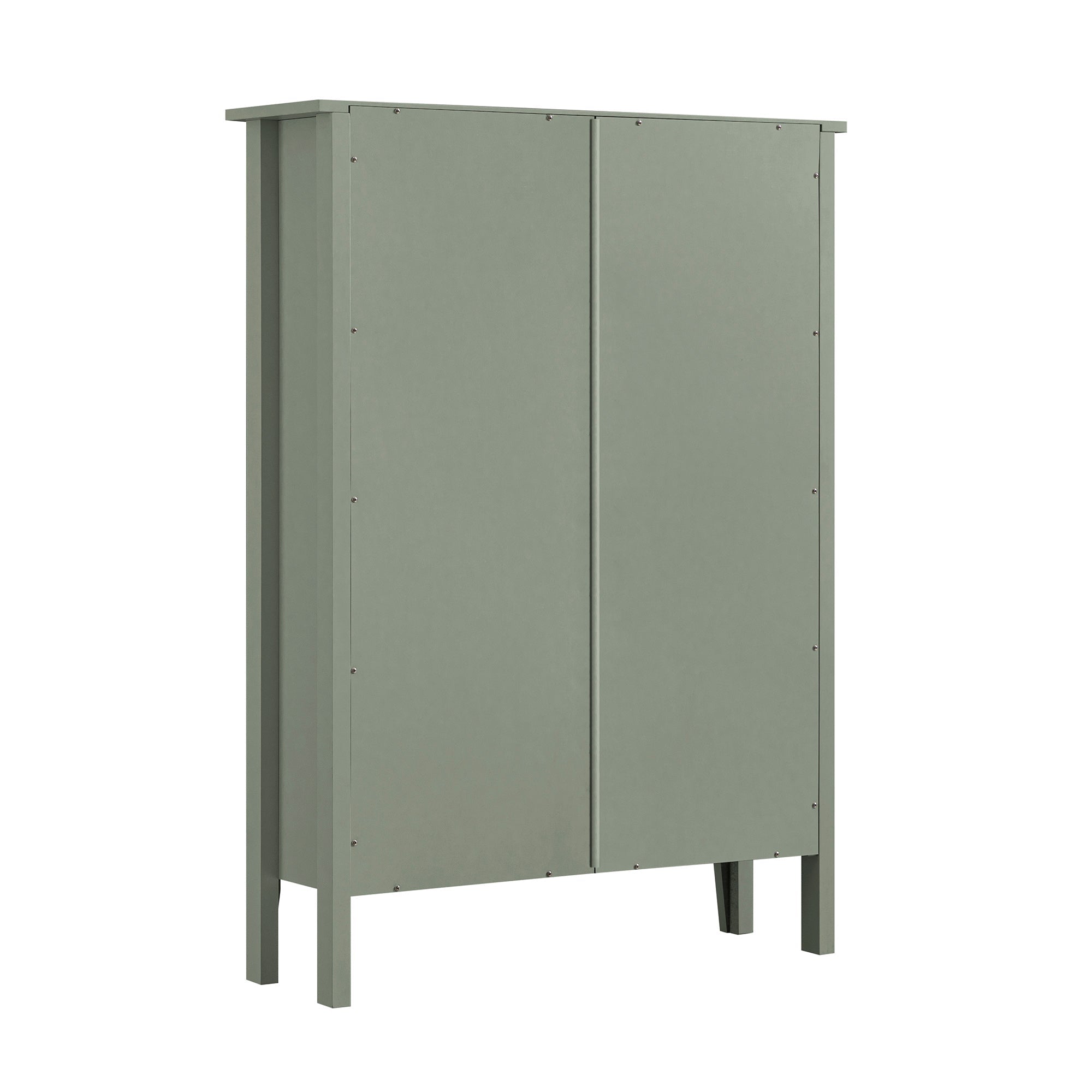Oakham 2-Tier Shoe Cabinet with Top Drawer, Desert Sage