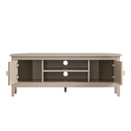 Oakham 120cm Corner TV Unit, Deep Greige