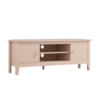 Oakham 120cm Corner TV Unit, Nude Pink