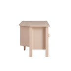 Oakham 120cm Corner TV Unit, Nude Pink