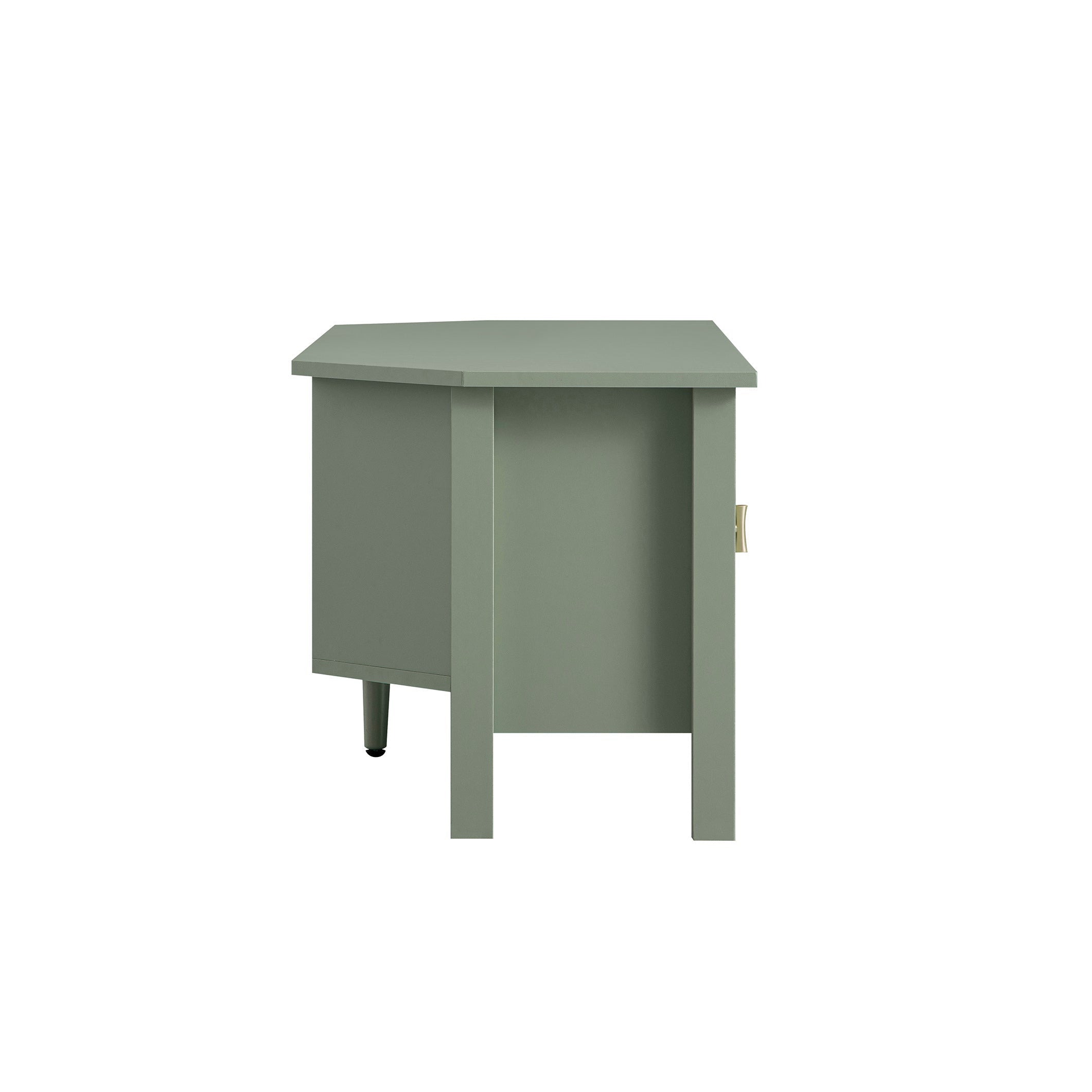 Oakham 120cm Corner TV Unit, Desert Sage