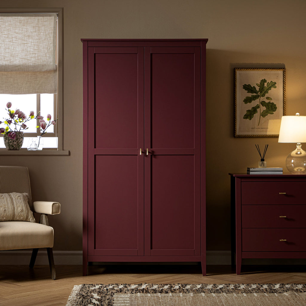 Oakham Double Wardrobe, Wild Cherry