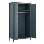 Oakham Double Wardrobe, Stormy Blue