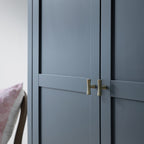 Oakham Double Wardrobe, Stormy Blue