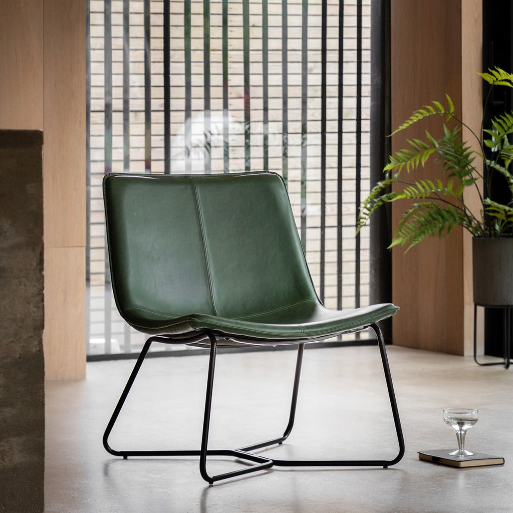 Aviro Lounge Chair - Green