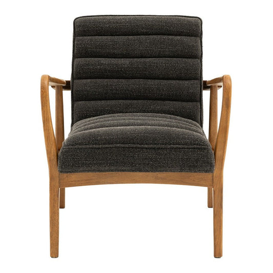 Datsun Armchair - Charcoal Boucle