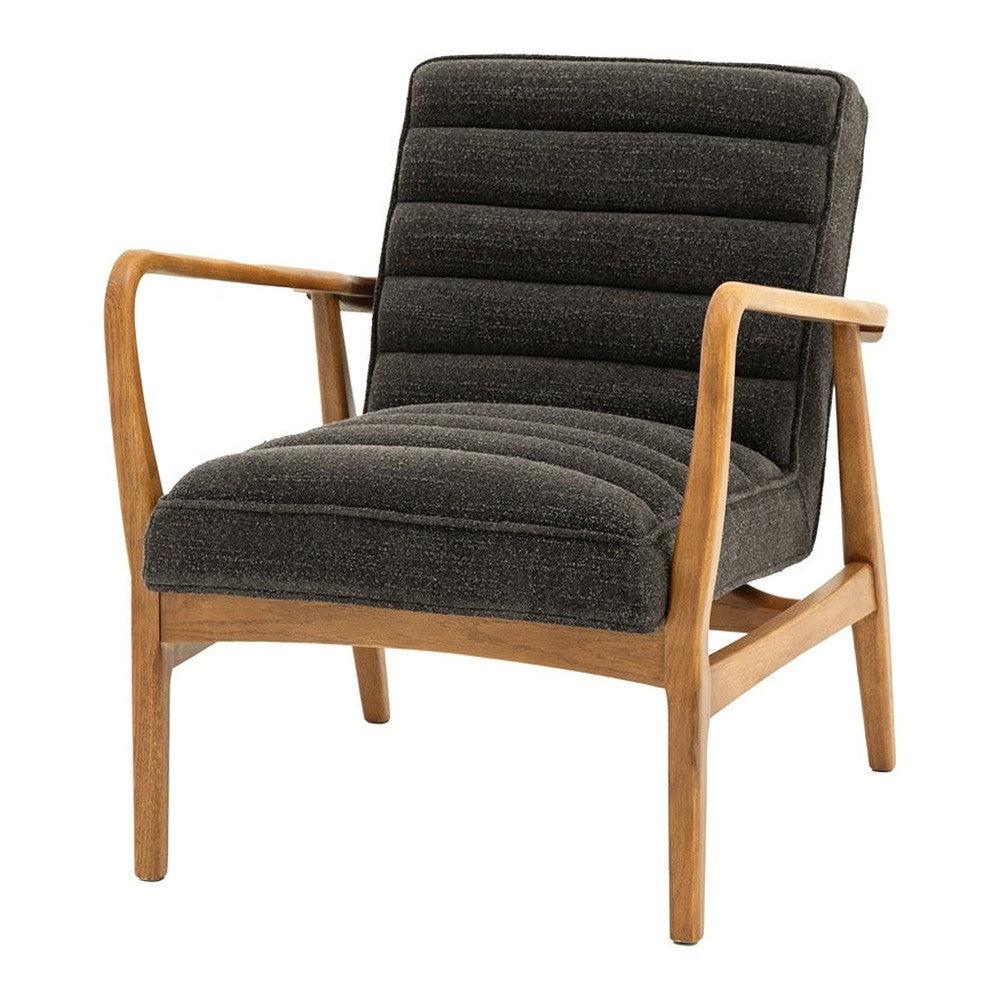 Datsun Armchair - Charcoal Boucle