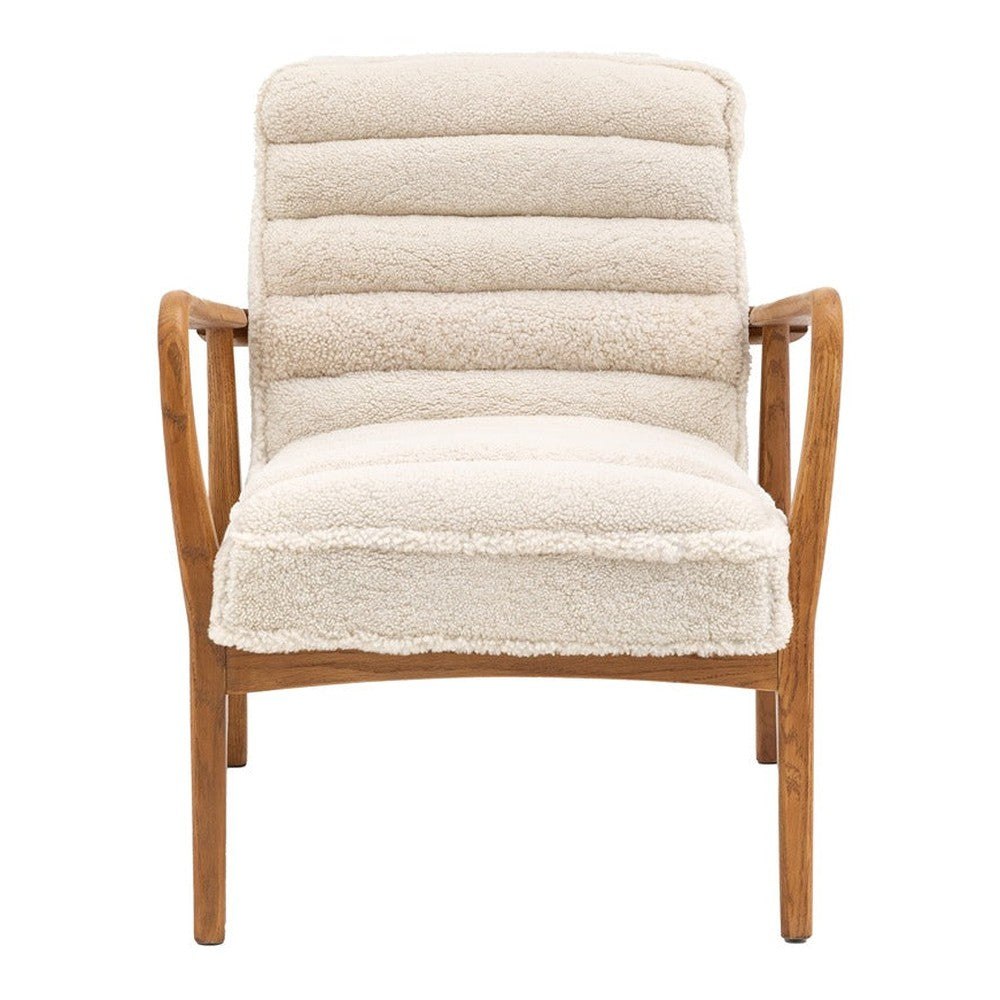 Datsun Armchair - Cream Sheepskin