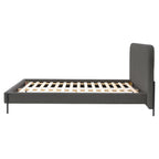 Oslin Bed - Warm Grey