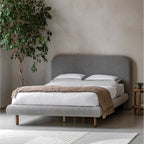 Raleigh Bedstead - Stone Grey
