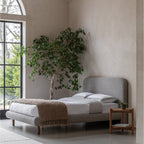 Raleigh Bedstead - Stone Grey