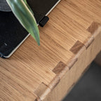 Croft 1 Drawer Bedside - Natural