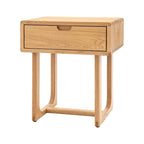Croft 1 Drawer Bedside - Natural