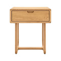 Croft 1 Drawer Bedside - Natural