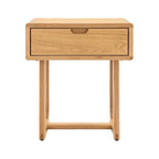 Croft 1 Drawer Bedside - Natural