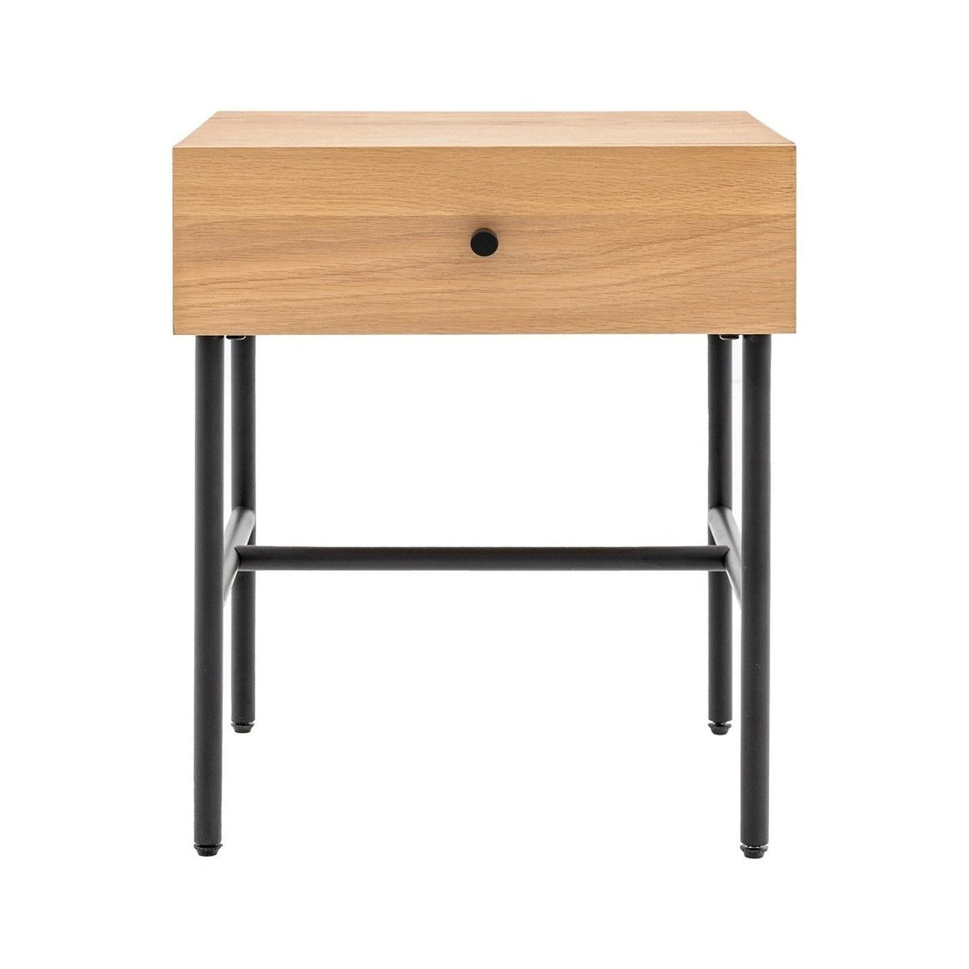 Kingsley 1 Drawer Bedside - Natural