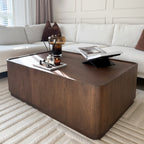 Fairmont - Dark Wood Premium Rectangular Coffee Table