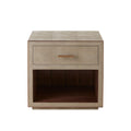 Fitz Bedside Table - Cream