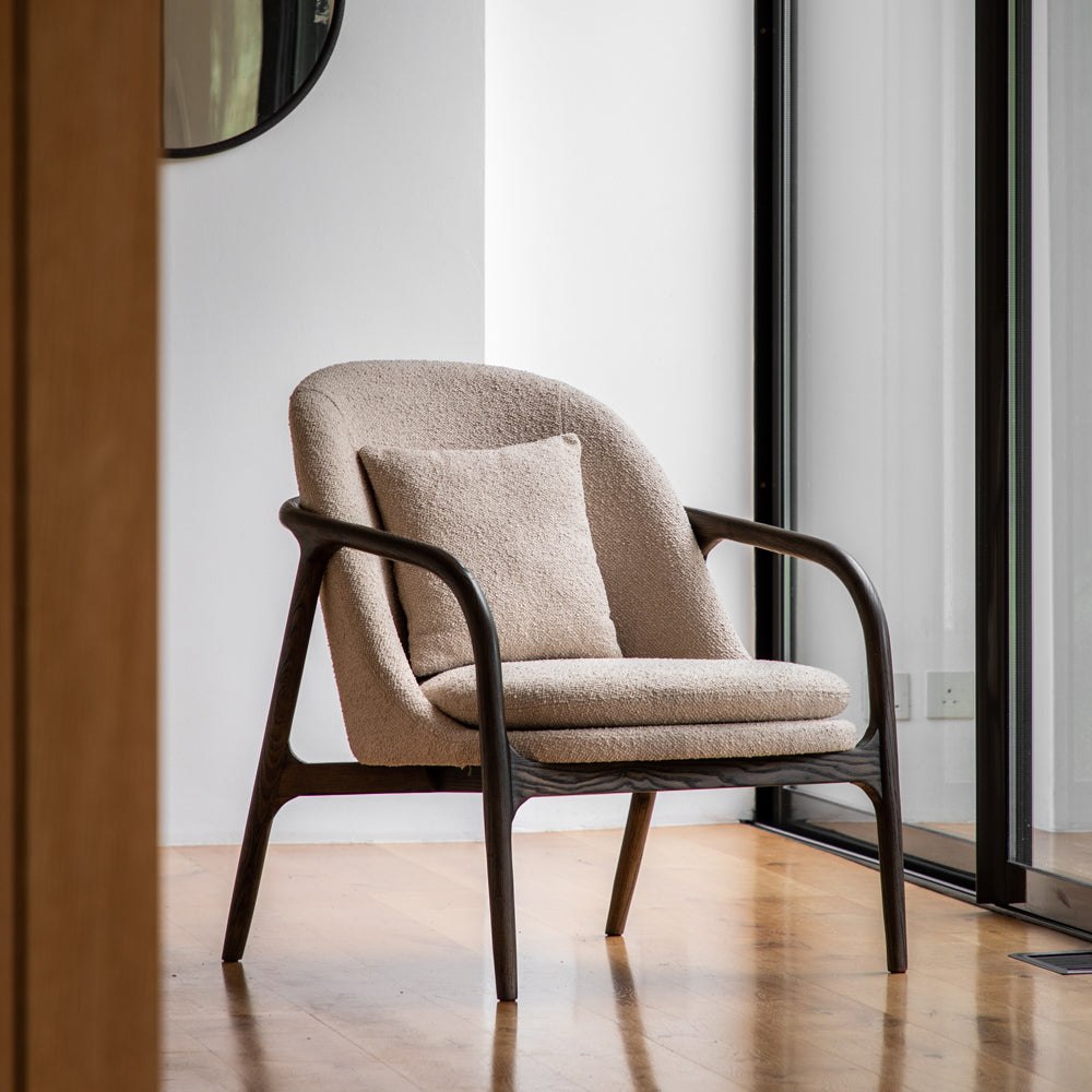 Alesso Armchair - Taupe