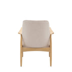 Carra Armchair in Natural Linen