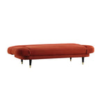 Solna 2-Seater Sofa Bed, Rust Velvet