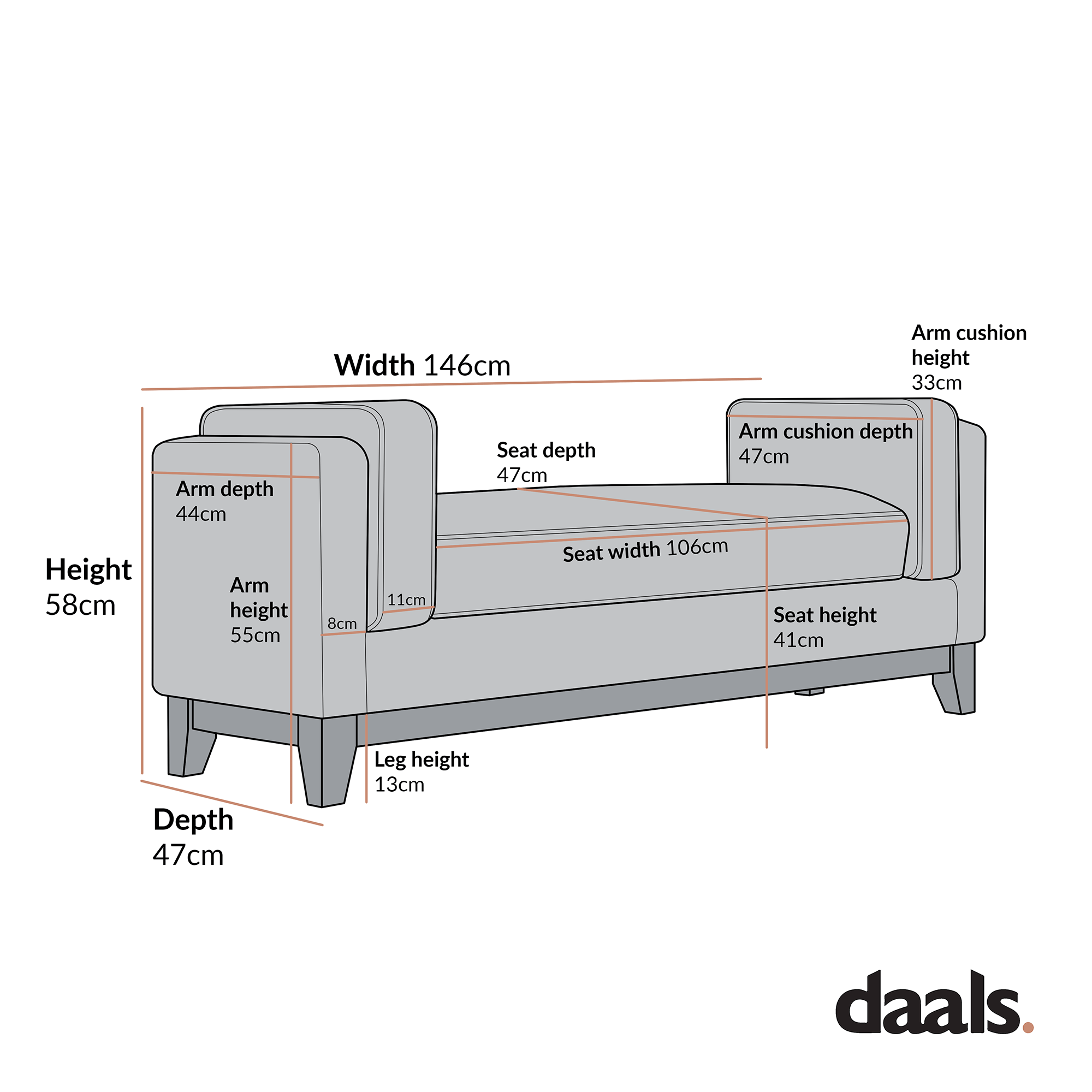Dipley Beige Boucle Upholstered Bench