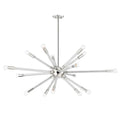Pippin 15 Light Chandelier - Polished Nickel