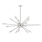 Pippin 15 Light Chandelier - Polished Nickel